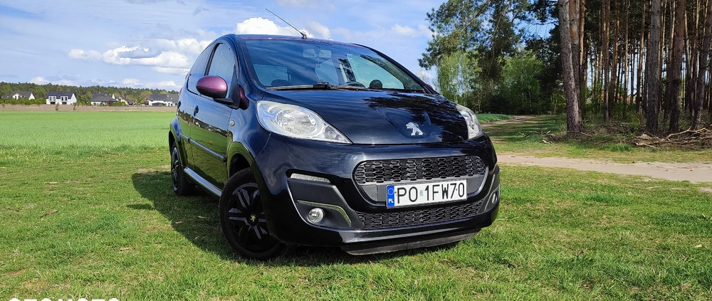 Peugeot 107 cena 22900 przebieg: 97682, rok produkcji 2013 z Tczew małe 379